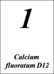 Calcium fluoratum - Schüssler Salze Nr.1